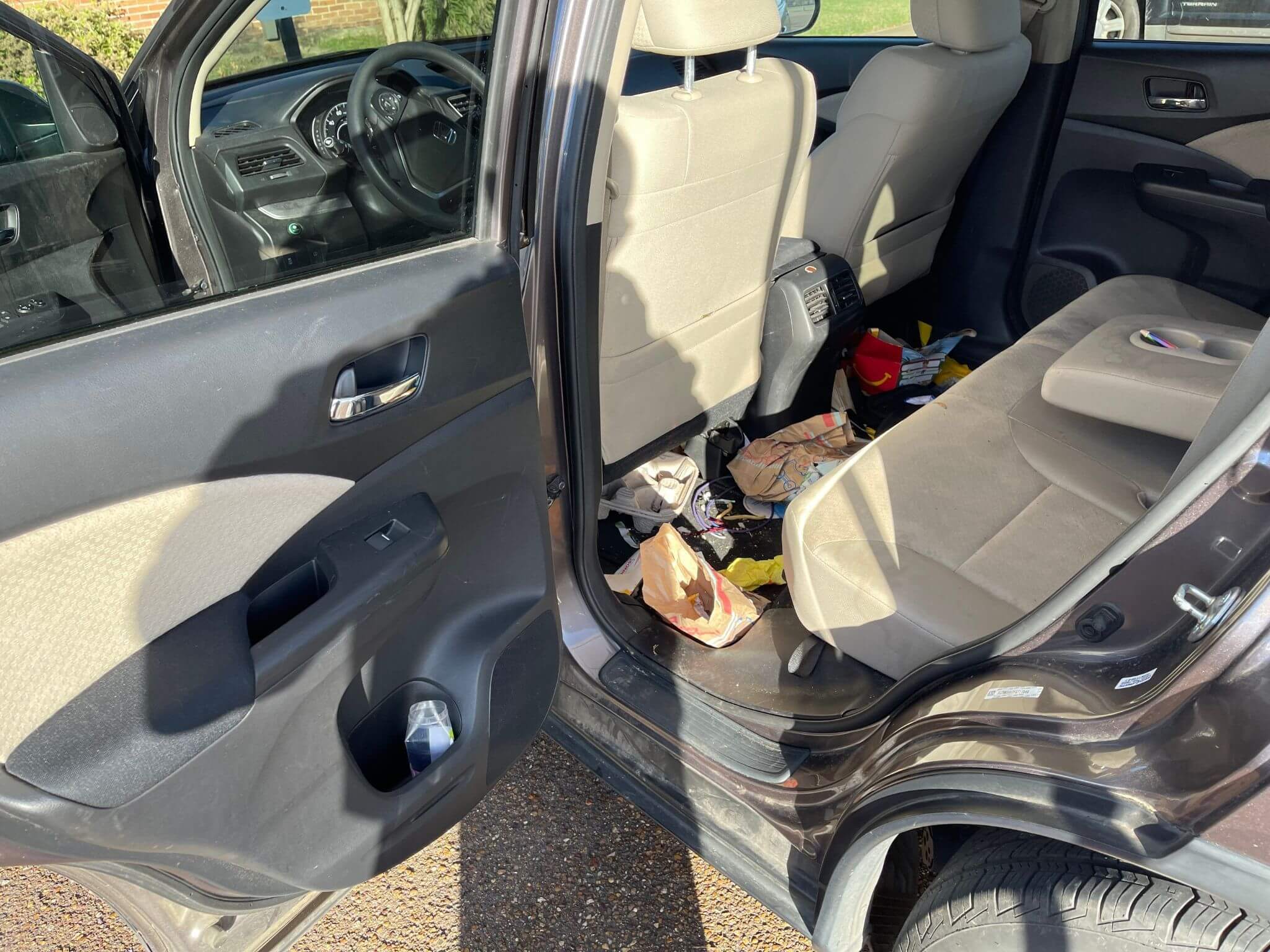 car interior detailing cleaning seats Allen Texas Raven Auto Detailing deep interior shampoo service